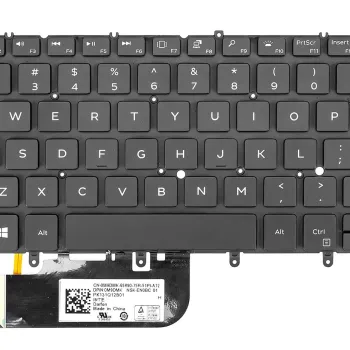 Dell XPS 9380 Laptop Backlite Keyboard