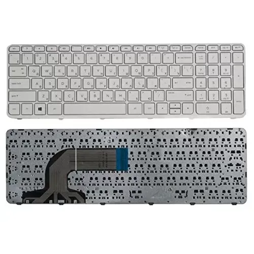 Replacement Laptop Keyboard for HP Pavilion 15 15N Series - White (No Frame) Replacement Laptop Keyboard for HP Pavilion 15 15N Series - White (No Frame)