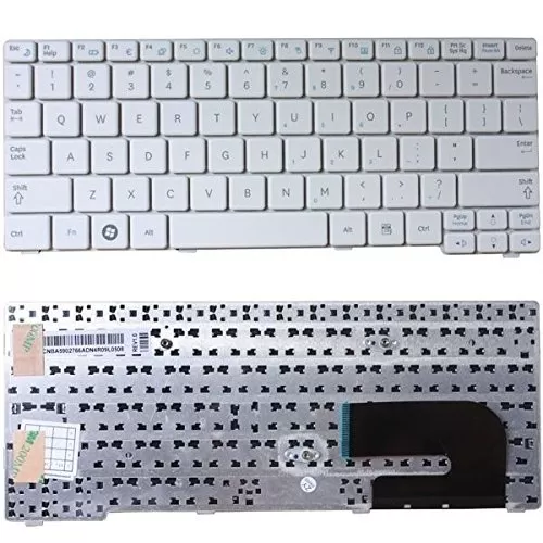 Replacement Laptop Keyboard for Samsung N150 - White