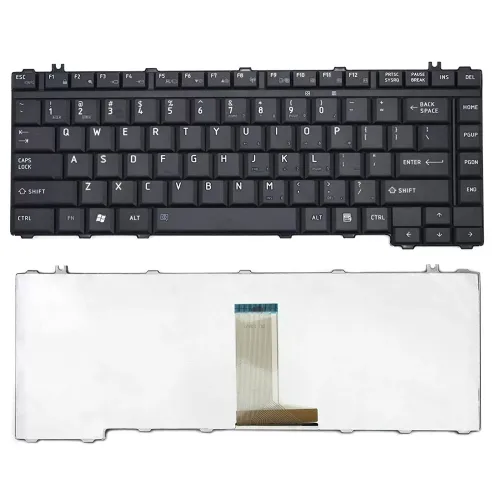 Replacement Laptop Keyboard for Toshiba Satellite A200 in Black Replacement Laptop Keyboard for Toshiba Satellite A200 in Black