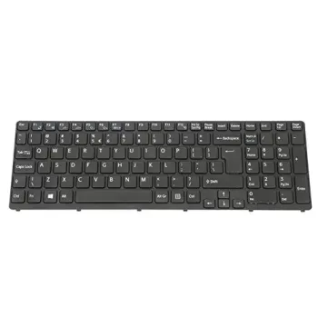 Laptop Keyboard Compatible for Sony VAIO SVE15 Black