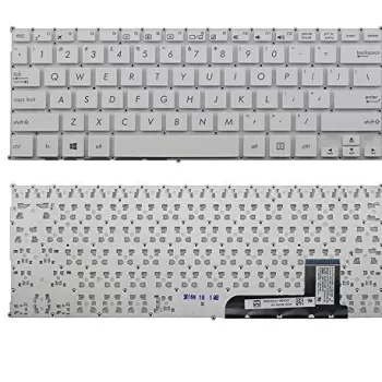Laptop Keyboard for Asus X205TA (White)