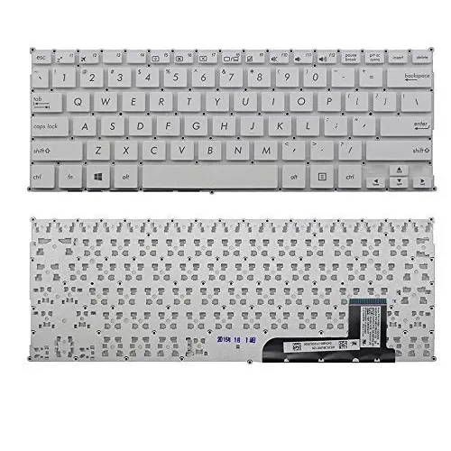 Replacement White Keyboard for Asus X205TA Laptop