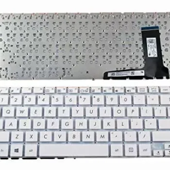 Laptop Keyboard for Asus X202 (White)