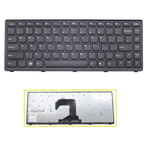 Replacement Laptop Keyboard for Lenovo IdeaPad S405 with Black Frame Replacement Laptop Keyboard for Lenovo IdeaPad S405 with Black Frame