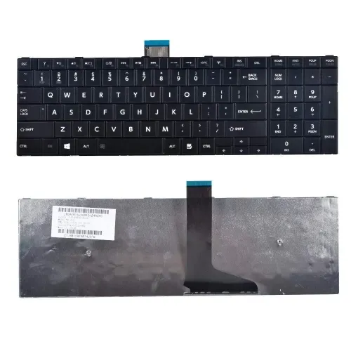 Replacement Laptop Keyboard for Toshiba Satellite C55-A5246 - Black Replacement Laptop Keyboard for Toshiba Satellite C55-A5246 - Black