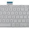 White Replacement Keyboard for Toshiba Satellite C50D Laptop
