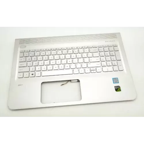HP Envy 15-AE 15T-AE M6-AE Silver Laptop Palmrest with Keyboard HP Envy 15-AE 15T-AE M6-AE Silver Laptop Palmrest with Keyboard