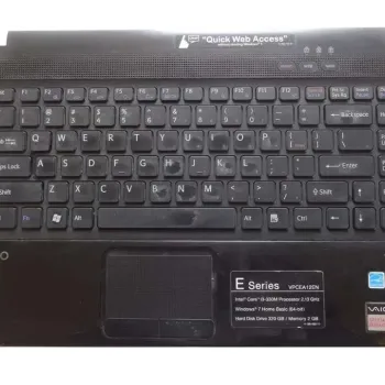 Sony Vaio VPCEA12EN Palmrest Touchpad Black 012-300A-2984-A