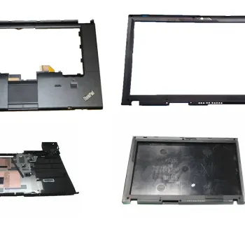 Lenovo Thinkpad T500 LCD Top Cover Bezel with Touchpad Palmrest and Bottom Base  One Full Set Cover
