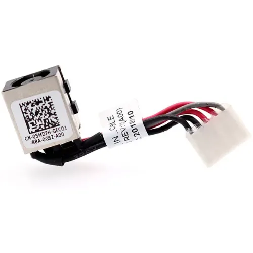 Dell 5MDFH DC Jack Replacement for Latitude 5480 and 5490 - DC30100ZD00 Dell 5MDFH DC Jack Replacement for Latitude 5480 and 5490 - DC30100ZD00