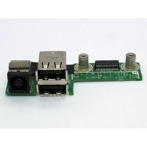 Dell M1530 Laptop DC Jack USB Board Replacement - 48.4W104.011 Dell M1530 Laptop DC Jack USB Board Replacement - 48.4W104.011