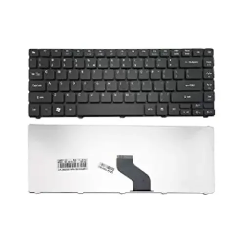 Replacement Keyboard for Acer Aspire 4736 3810 Laptop - English Layout, Black Replacement Keyboard for Acer Aspire 4736 3810 Laptop - English Layout, Black