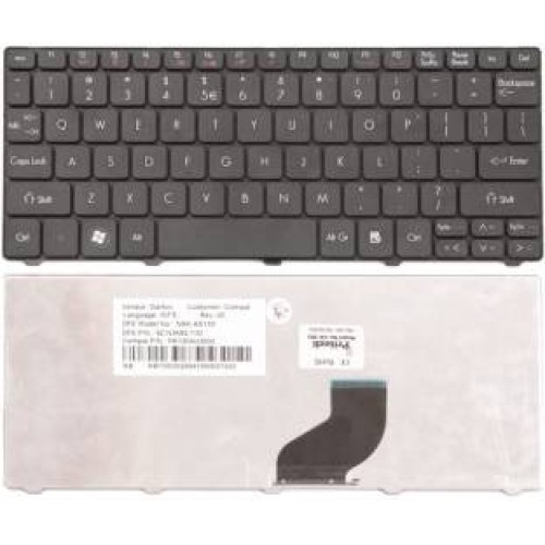 Replacement Keyboard for Acer Emachine D720 D520 - Black Replacement Keyboard for Acer Emachine D720 D520 - Black