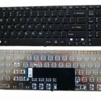 SONY Vaio SVF15 Series Black Keyboard