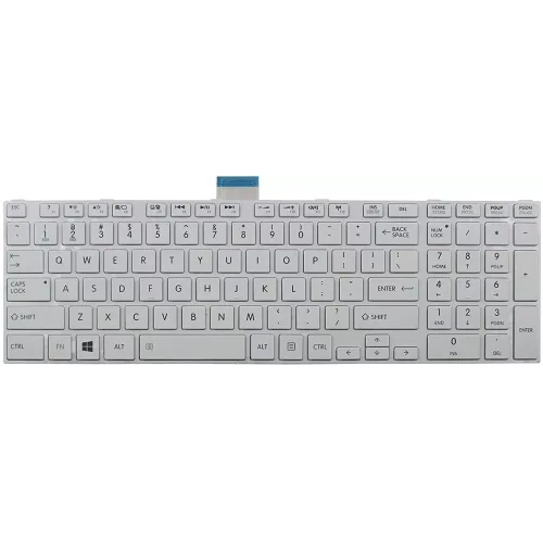 Toshiba Satellite C50L 50D White Replacement Keyboard