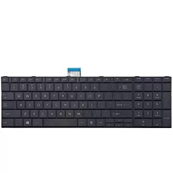 Black Keyboard for Toshiba Satellite C850  Replacement Laptop Keypad