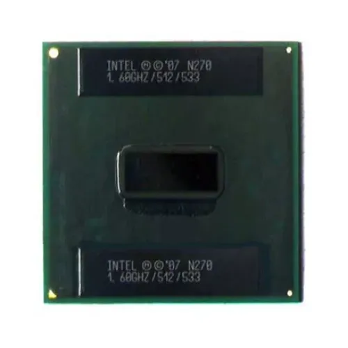 Intel Single Core N270 Microchip Processor IC - 1.60GHz Intel Single Core N270 Microchip Processor IC - 1.60GHz