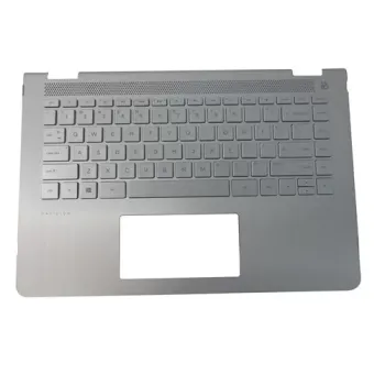 HP Pavilion x360 14-BA055TX 14-BA 14-ba078tx Palmrest Keyboard