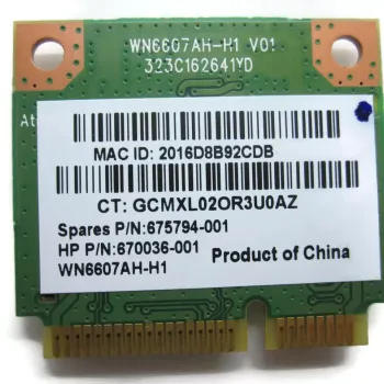 HP Pavilion G6-2000 Laptop Wireless Wifi Card