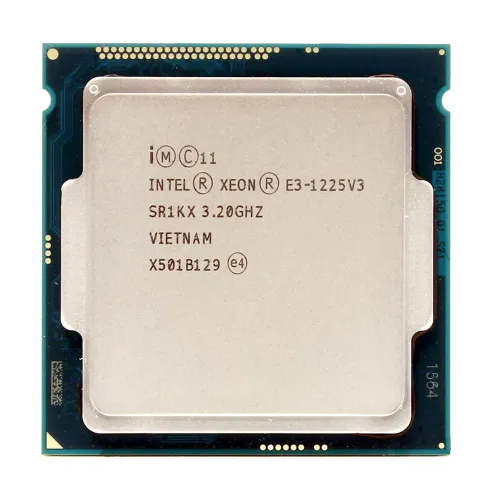 Intel Xeon Processor E3-1225 v3 8M Cache, 3.20 GHz SR1KX Intel Xeon Processor E3-1225 v3 8M Cache, 3.20 GHz SR1KX