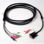 Polycom DVI+2 RCA to 5 RCA HDX 3M Cable 2457-24772-001