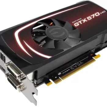Evga GeForce GTX 570 HD 1280MB PCI-E Graphics Card 012-P3-1571-B6