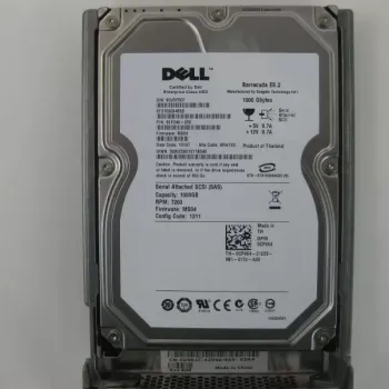 0CP464 Dell 1TB 7.2K RPM 3G 3.5inch SAS hard disk