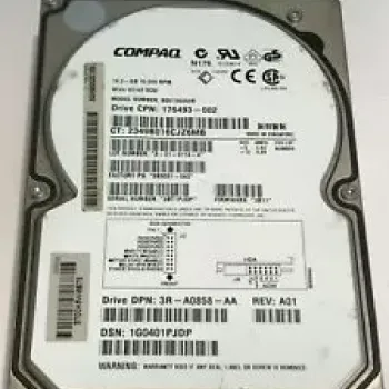 9N9001-043 Compaq 18GB 10K 3.5 USCSI Hard Disk
