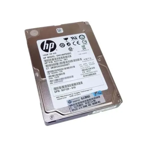 HP 146GB 15k 6G 2.5 Inch SAS Hard disk 627114-001 652599-005 HP 146GB 15k 6G 2.5 Inch SAS Hard disk 627114-001 652599-005