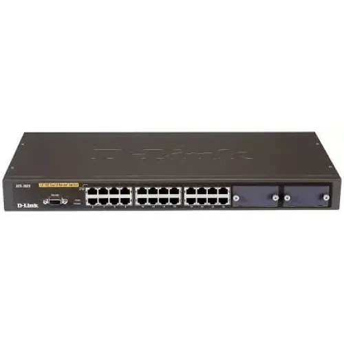 DES-3026 D-link 24 port 10/100 2 fiber gigabyte managed switch