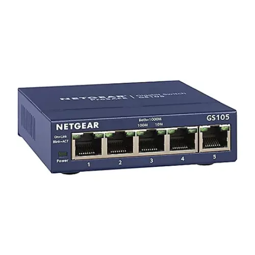Netgear ProSafe FS105 5 Ports Ethernet Unmanaged Switch Netgear ProSafe FS105 5 Ports Ethernet Unmanaged Switch