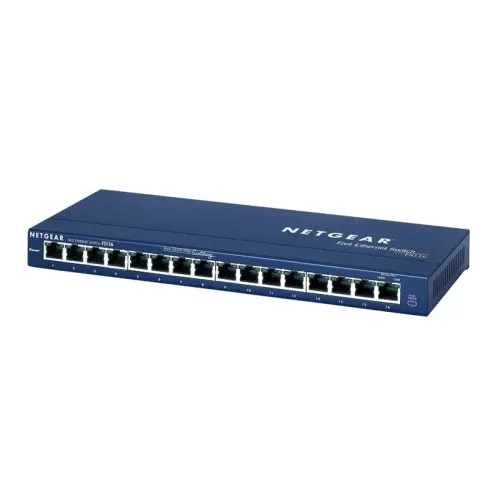 Netgear ProSafe FS116 10/100 16 ports Unmanaged Switch Netgear ProSafe FS116 10/100 16 ports Unmanaged Switch