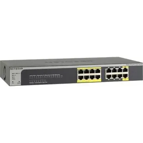 Netgear Prosafe GS516TP-100NAS 16 Port Smart Managed Switch Netgear Prosafe GS516TP-100NAS 16 Port Smart Managed Switch