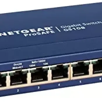 Netgear GS108 V4 ProSafe Gigabit Ethernet 8 Port Switch