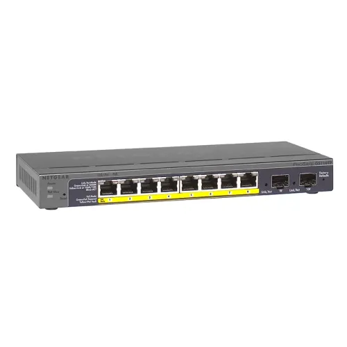 Netgear ProSafe GS110TP-100NAS 8 Ports Ethernet Switch Netgear ProSafe GS110TP-100NAS 8 Ports Ethernet Switch