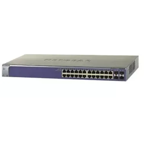 Netgear ProSafe GS724AT 24 Port Gigabit Smart Managed Switch Netgear ProSafe GS724AT 24 Port Gigabit Smart Managed Switch