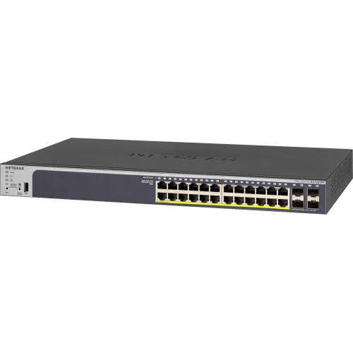Netgear ProSafe GS728TPP v2 Ethernet Managed Switch Netgear ProSafe GS728TPP v2 Ethernet Managed Switch