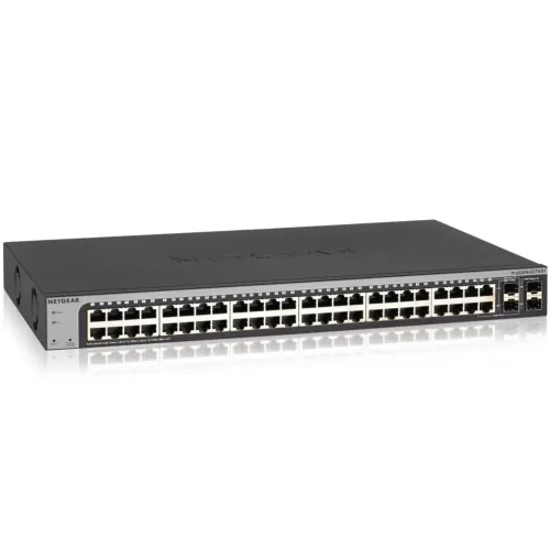Netgear Prosafe GS748T 48 Port Gigabit Smart Managed Switch Netgear Prosafe GS748T 48 Port Gigabit Smart Managed Switch