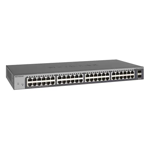 Netgear GS750E-100NAS 48 Port Gigabit Smart Managed Switch Netgear GS750E-100NAS 48 Port Gigabit Smart Managed Switch