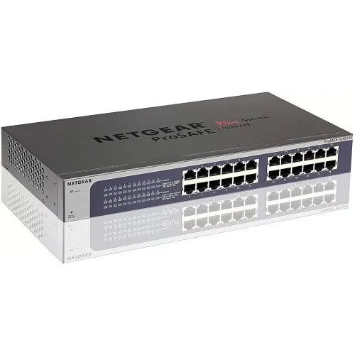 Netgear ProSafe JGS524E v2 24 Port Gigabit Ethernet Switch Netgear ProSafe JGS524E v2 24 Port Gigabit Ethernet Switch