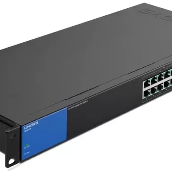 Linksys 24 Port Business Gigabit PoE Switch LGS124P