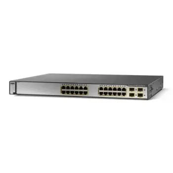 Cisco 24 Port PoE Managed Switch WS-C3750 24PS-E Cisco 24 Port PoE Managed Switch WS-C3750 24PS-E