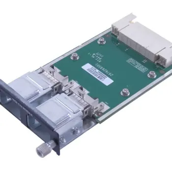 0GM765 Dell power connect 10GE CX4 2 Port uplink module