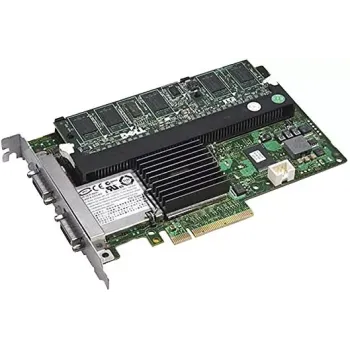 0F989F Dell PERC 6/E PCI-Express SAS Raid Controller Card 0F989F Dell PERC 6/E PCI-Express SAS Raid Controller Card