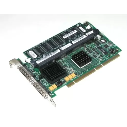 Dell LSI Logic MegaRaid 2 Channel U320 SCSI Raid Controller Card PCBX518-B1 Dell LSI Logic MegaRaid 2 Channel U320 SCSI Raid Controller Card PCBX518-B1