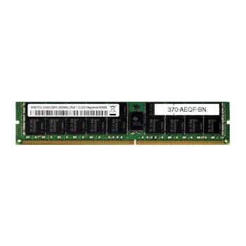 Dell 16GB PC4-23400 DDR4-2933MHz ECC Registered CL21 288-Pin DIMM 1.2V Dual Rank Memory Module Part# 370-AEQF Dell 16GB PC4-23400 DDR4-2933MHz ECC Registered CL21 288-Pin DIMM 1.2V Dual Rank Memory Module Part# 370-AEQF