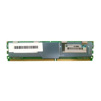 HP 8GB PC2-5300 DDR2-667MHz ECC Fully Buffered CL5 240-Pin DIMM Dual Rank Memory Module Part# 398409-071 HP 8GB PC2-5300 DDR2-667MHz ECC Fully Buffered CL5 240-Pin DIMM Dual Rank Memory Module Part# 398409-071