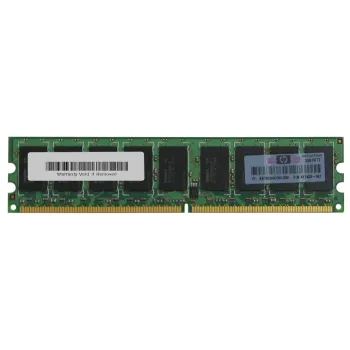 HP 2GB PC2-5300 DDR2-667MHz ECC Unbuffered CL5 240-Pin DIMM Dual Rank Memory Module Part# 417438-061 HP 2GB PC2-5300 DDR2-667MHz ECC Unbuffered CL5 240-Pin DIMM Dual Rank Memory Module Part# 417438-061