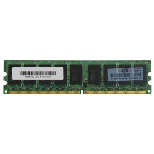 HP 2GB PC2-5300 DDR2-667MHz ECC Unbuffered CL5 240-Pin DIMM Dual Rank Memory Module Part# 417438-061 HP 2GB PC2-5300 DDR2-667MHz ECC Unbuffered CL5 240-Pin DIMM Dual Rank Memory Module Part# 417438-061